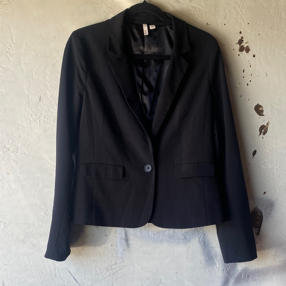 Frenchi Elegant Black Blazer